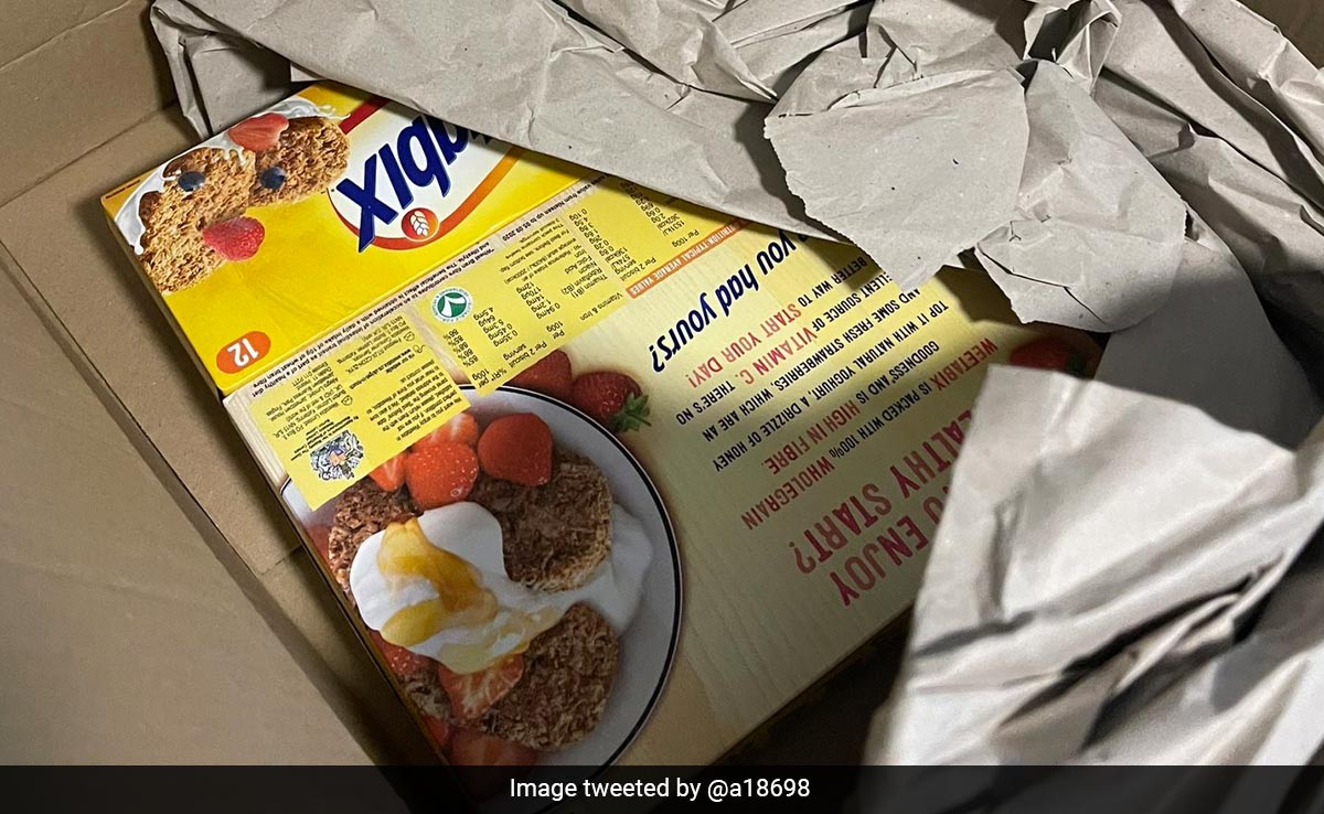 UK Man Orders Laptop On Amazon, But Receives Boxes Of Cereals