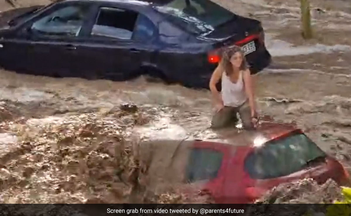 Watch: Cars Swept Away, Residents Trapped As Flash Floods Hit Spain's Zaragoza After Heavy Rainfall