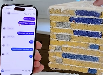Here's A Look At The Instagram DM Cake That Has Won The Internet Over Here's A Look At The Instagram DM Cake That Has Won The Internet Over