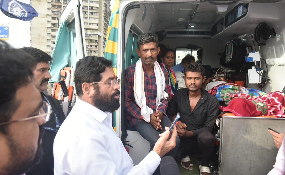 Eknath Shinde Helps Patient Who Didn't Get Admission In Mumbai Hospital