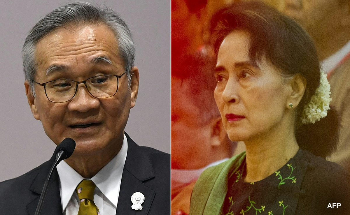 Thai Minister Meets Former Leader Aung San Suu Kyi, Detained Since 2021
