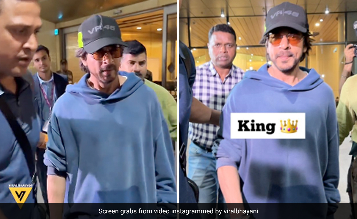 एयरपोर्ट पर स्पॉट हुए शाहरुख खान, वायरल वीडियो पर फैंस ने दिए रिएक्शन
