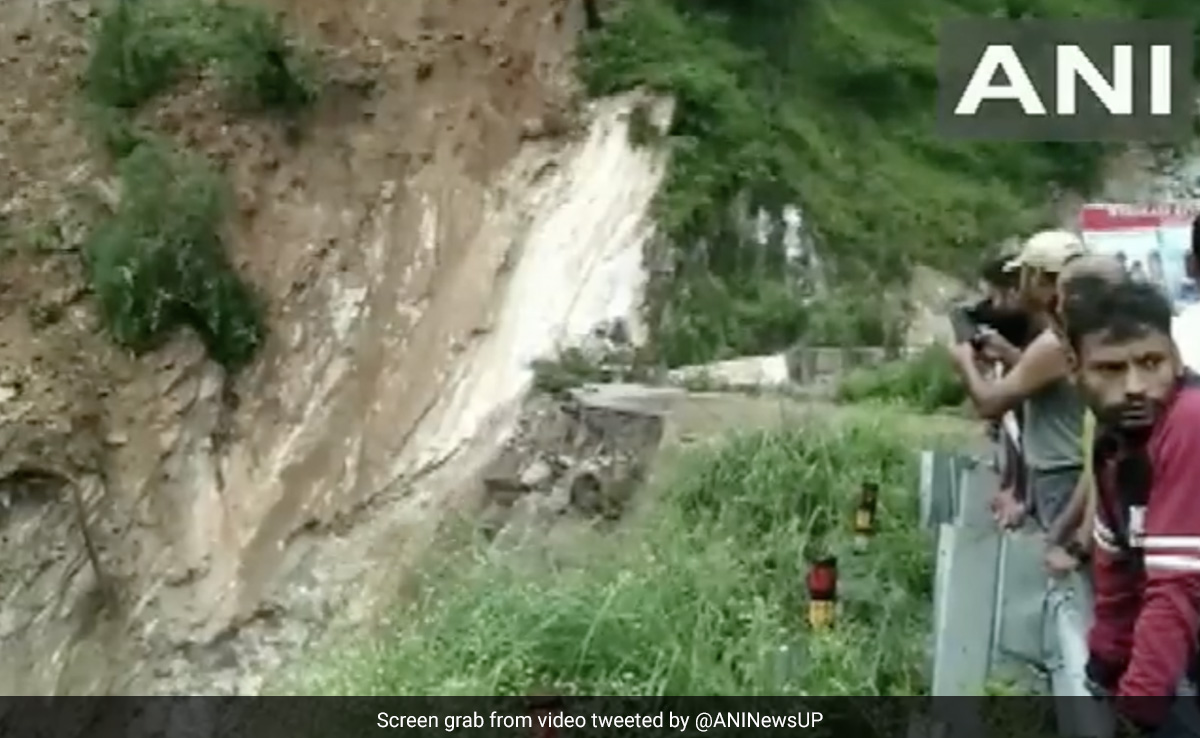 100-Metre Stretch Of Badrinath Highway Washed Away After Heavy Rain