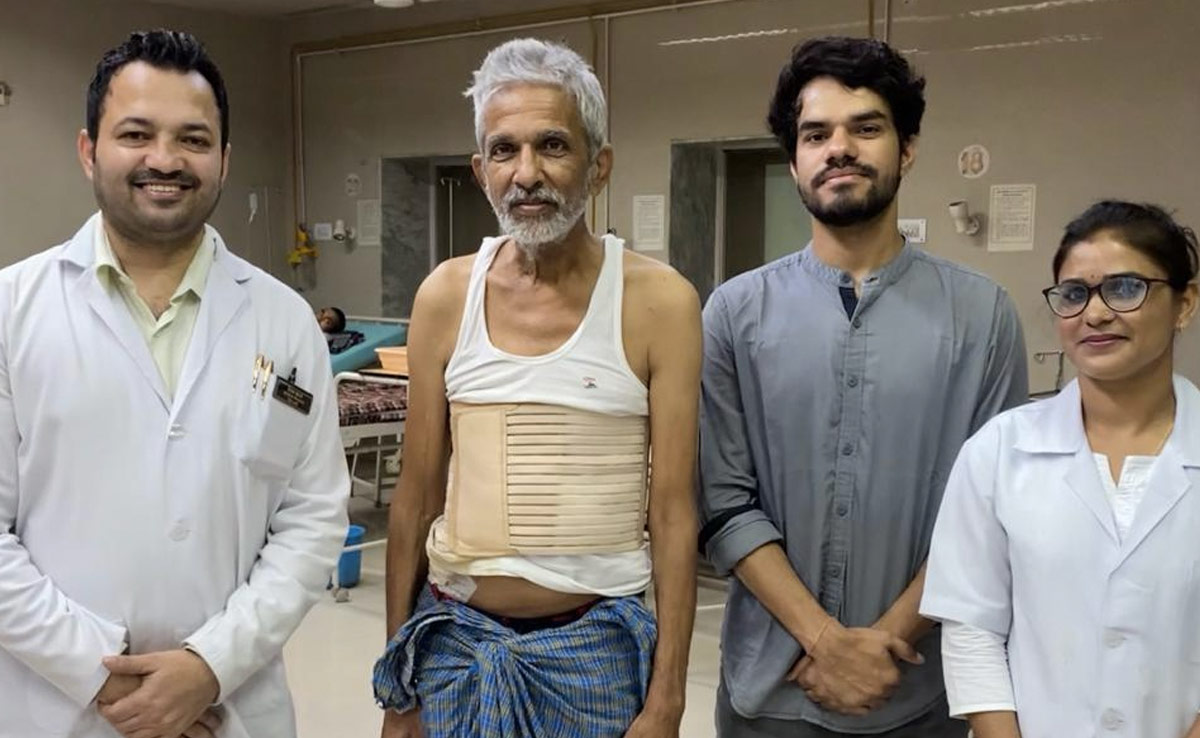 जोधपुर: 'क्रोनिक पेंक्रियाटाइटिस' से पीड़ित शख्स का सरकारी अस्पताल में सफल ऑपरेशन, 5 घंटे तक चली सर्जरी