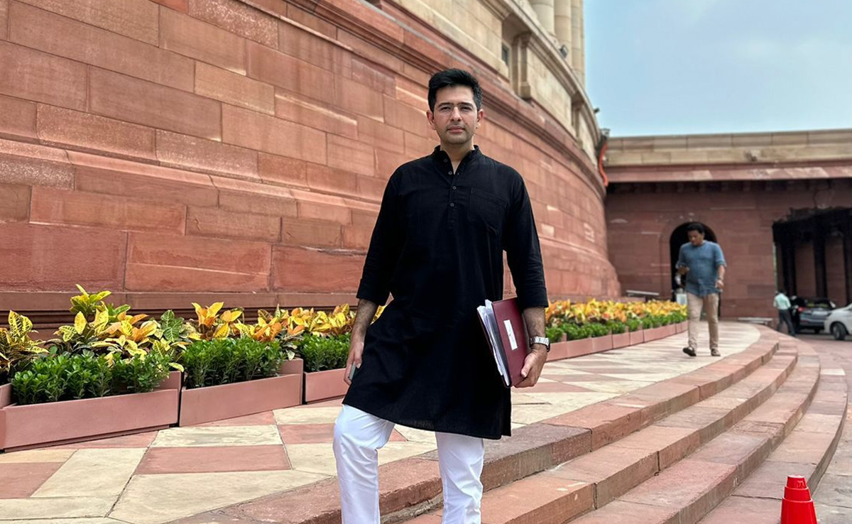 "Manipur Video Shook Country's Soul. New India?": AAP's Raghav Chadha