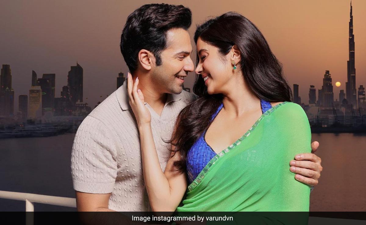 <i>Bawaal</i> Stars Janhvi Kapoor And Varun Dhawan Take Over Dubai