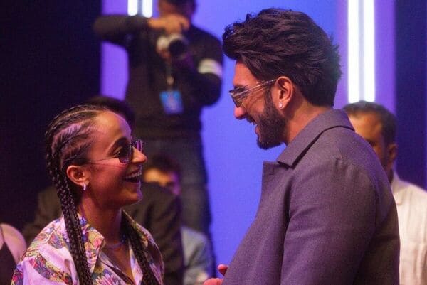 Ruhee Dosani's Adorable Moments with Ranveer Singh at Spotify Event Ruhee Dosani's Adorable Moments with Ranveer Singh at Spotify Event