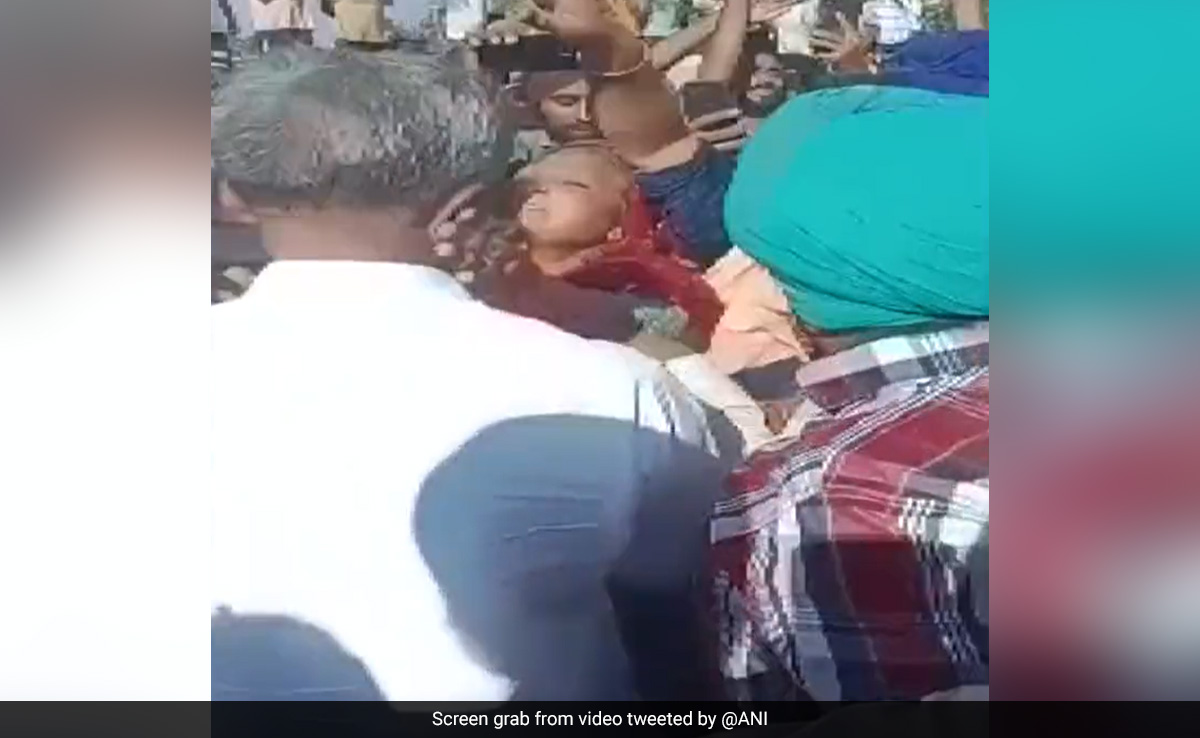 Video: Woman Slaps MLA During Visit To Flood-Hit Areas In Haryana