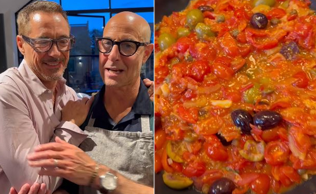 ICYMI: When Robert Downey Jr. Ate A Delicious Italian Meal Made By Stanley Tucci
