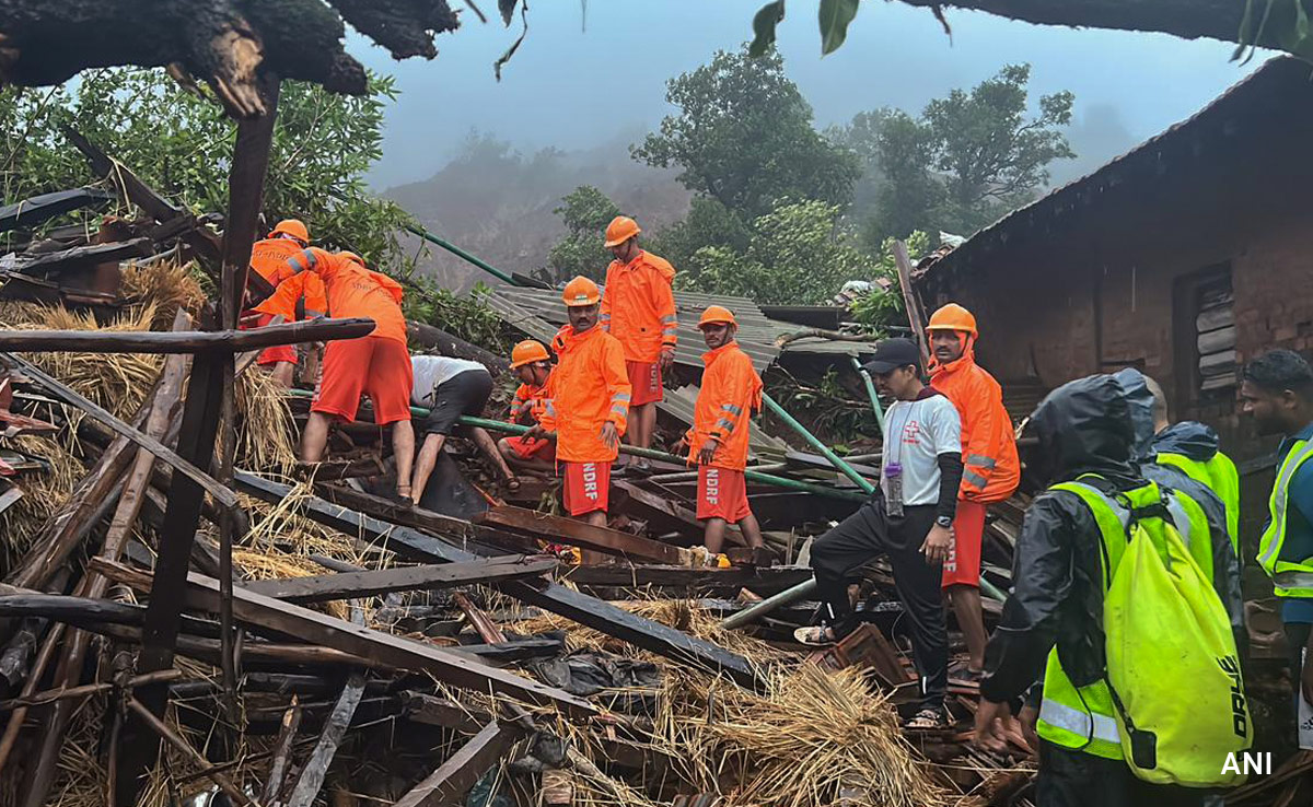 Deaths In Maharashtra Landslide Rise To 26, Dozens Missing, Search Ops On