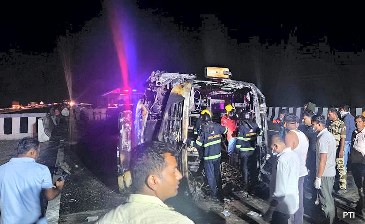 "Came Out By Breaking Windows": Maharashtra Bus Crash Survivors