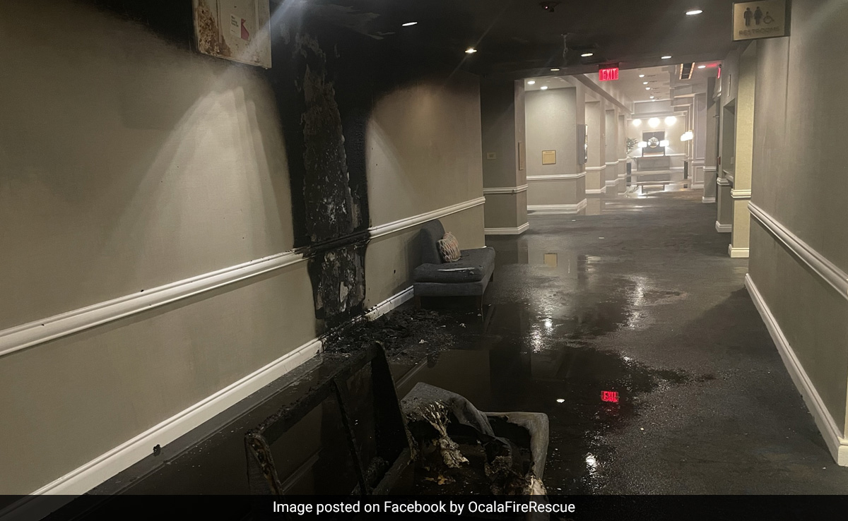 US Teen Sets Fire To Hotel Sofa After Fight With Mother, Arrested