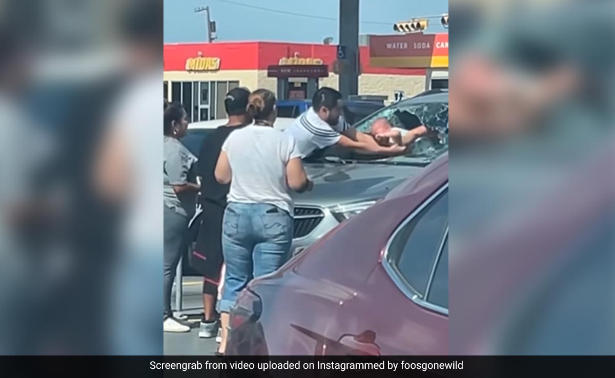 Video: US Man Smashes Window To Save Crying Baby Trapped In Hot Car