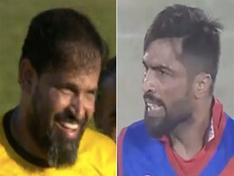 VIDEO:  6, 6, 0, 6, 2, 4...यूसुफ पठान ने की पाकिस्तानी मोहम्मद आमिर की जमकर कुटाई, दो ही ओवर में दे डाले इतने रन VIDEO:  6, 6, 0, 6, 2, 4...यूसुफ पठान ने की पाकिस्तानी मोहम्मद आमिर की जमकर कुटाई, दो ही ओवर में दे डाले इतने रन