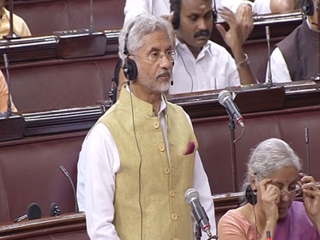 Massive INDIA vs Modi Chants In Rajya Sabha During S Jaishankar’s Speech