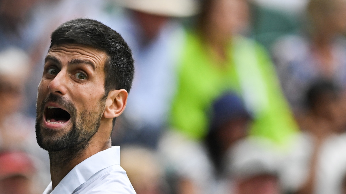 "Frustration": What Novak Djokovic Said On Racquet Outburst During Wimbledon Final vs Carlos Alcaraz