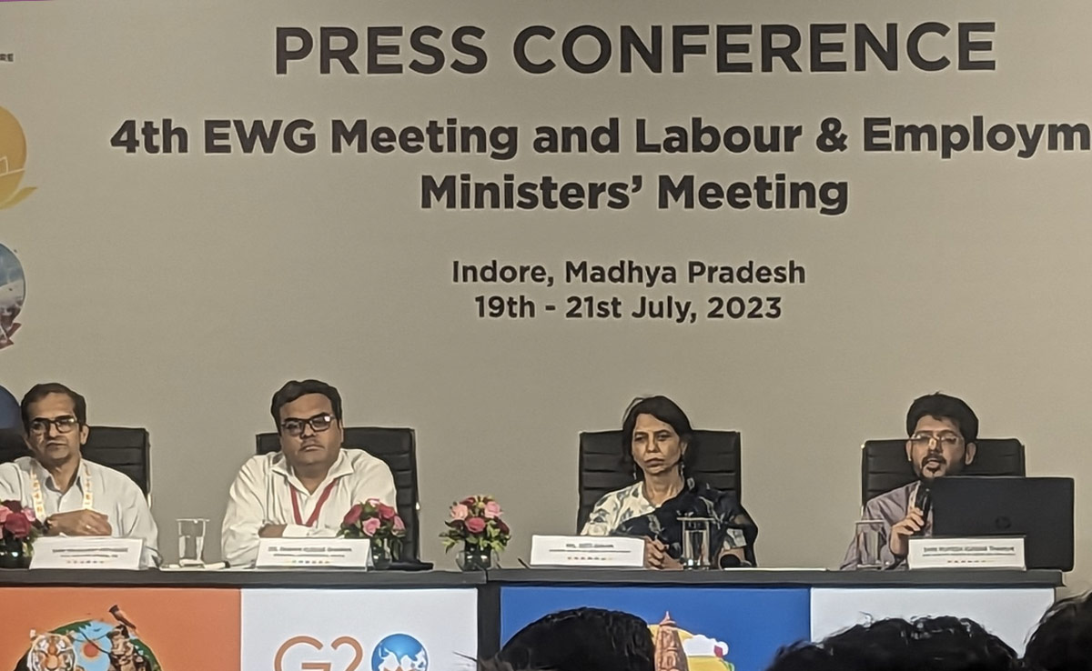 इंदौर में 19 से 21 जुलाई तक G20 समिट, 9 देशों के श्रम मंत्री और उनके प्रतिनिधि लेंगे हिस्सा