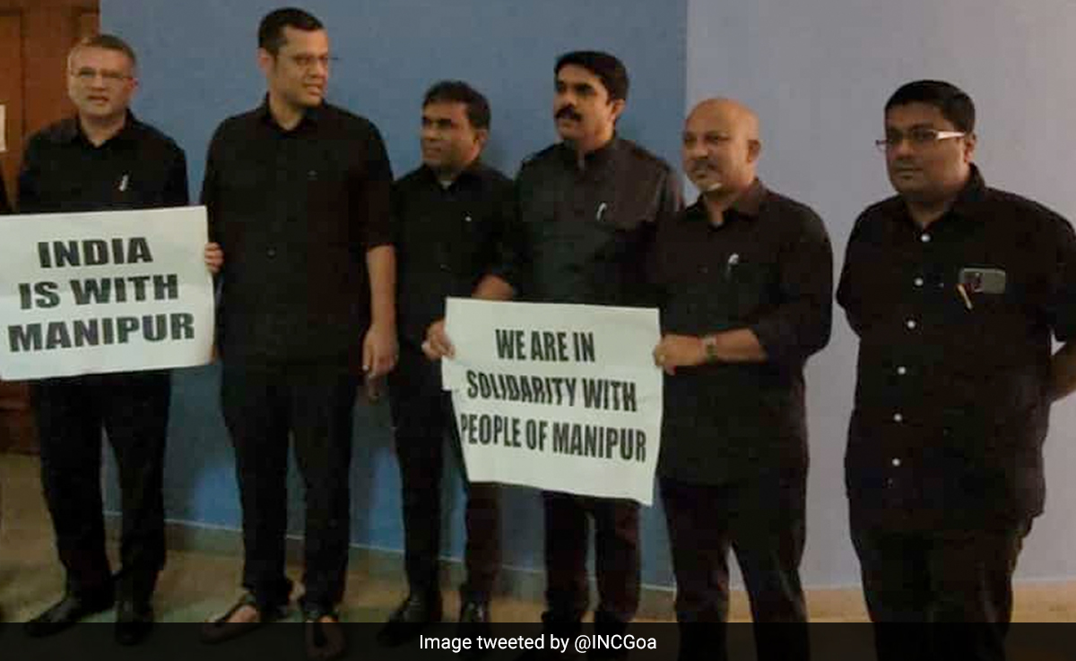 All 7 Goa Opposition Members Suspended For 2 Days Over Manipur Protest