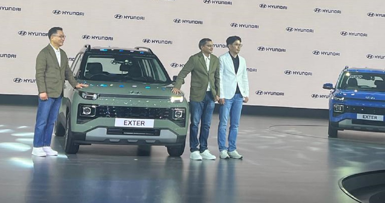 हुंदै ने 5.99 लाख रुपये में उतारी माइक्रो एसयूवी 'एक्सटर'