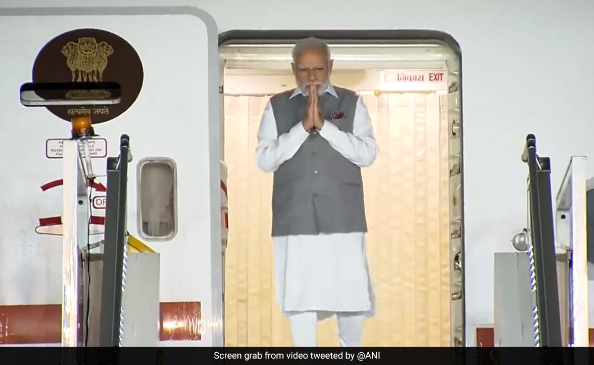 PM Modi Arrives Home After France, UAE Visits