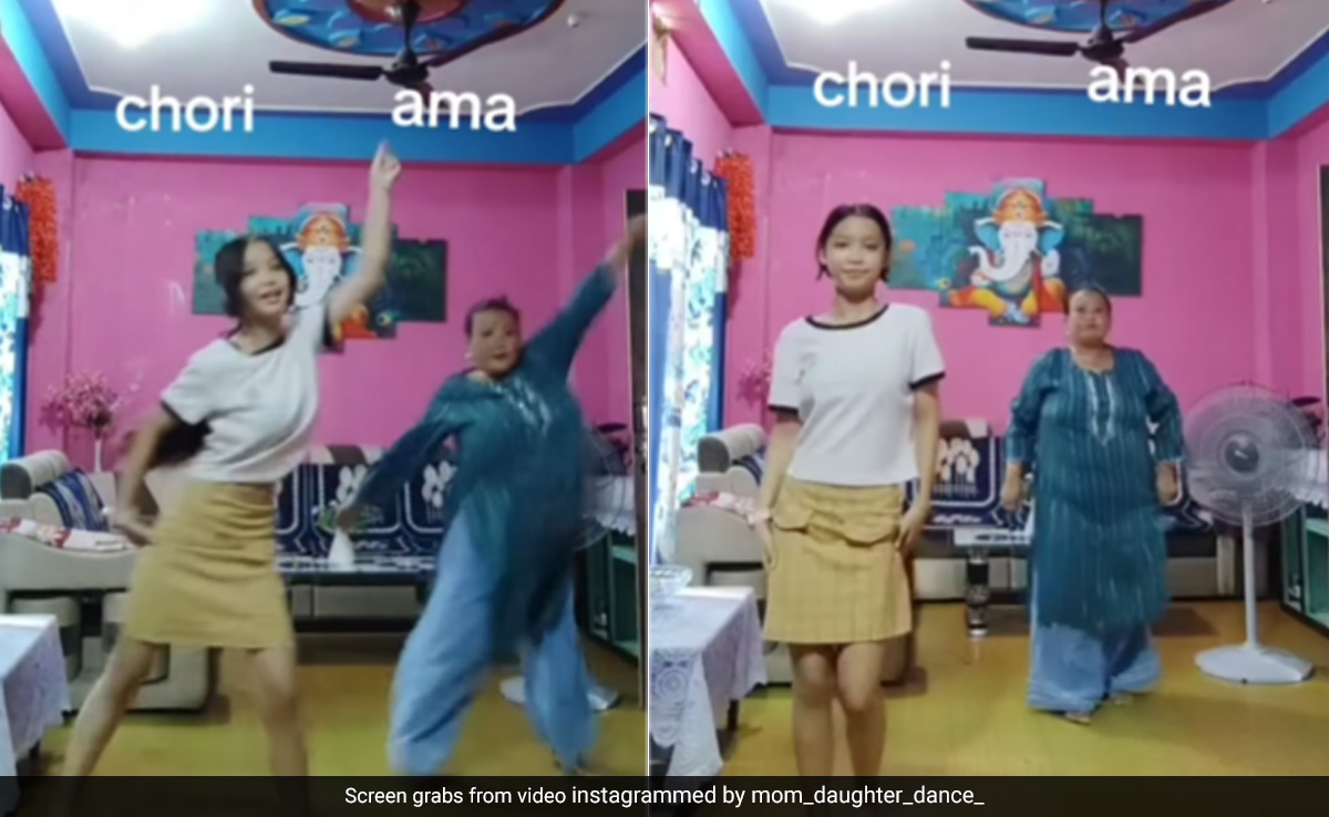 मां-बेटी ने एक साथ लत लग गई...गाने पर दी जबरदस्त परफॉर्मेंस, तारीफ करते नहीं थक रहे लोग