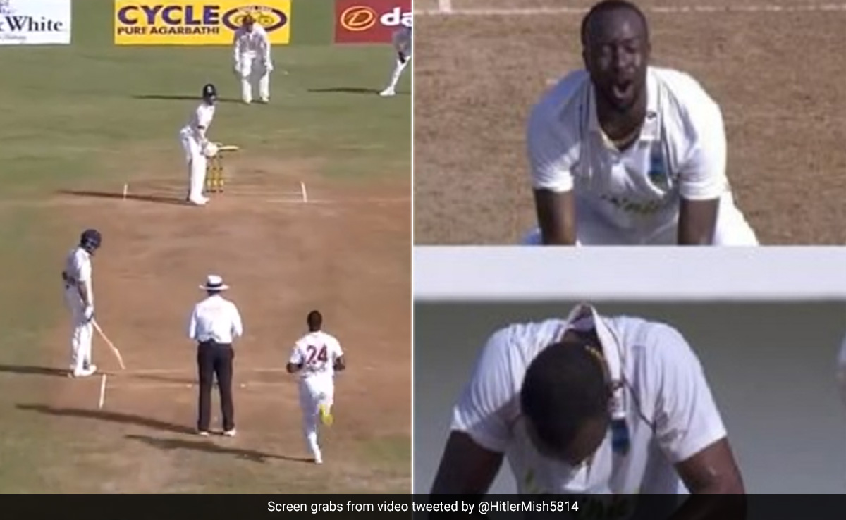 जायसवाल थे आउट, अंपायर ने नहीं दिया, तो क्रीज पर हताश होकर बैठ गया गेंदबाज, Video