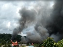 Manipur Town Bordering Myanmar Sees Exchange Of Fire, Arson Manipur Town Bordering Myanmar Sees Exchange Of Fire, Arson