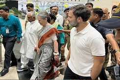 Rahul Gandhi, Mother Sonia's Flight Makes Emergency Landing In Bhopal Rahul Gandhi, Mother Sonia's Flight Makes Emergency Landing In Bhopal