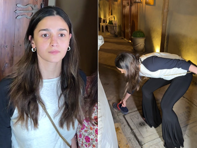 Alia Bhatt Finds Paparazzo's Missing Slipper, Hands It Back To Him