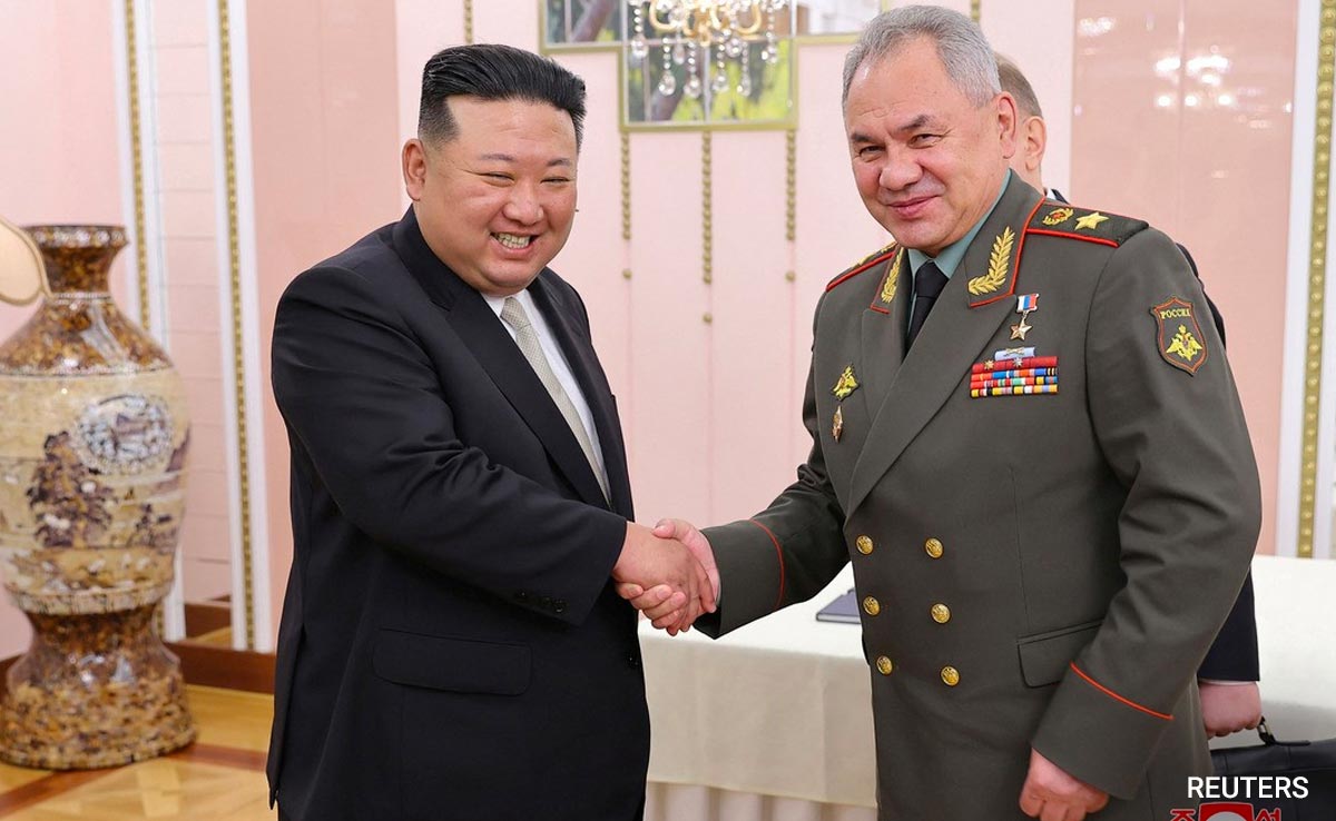 North Korea's Kim Jong Un Meets Russian Defence Minister