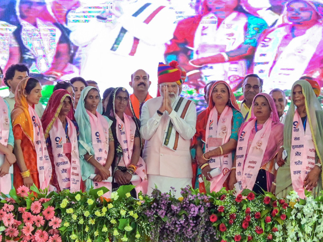 PM Modi Inaugurates Projects Worth Over Rs 24,300 Crore In Rajasthan