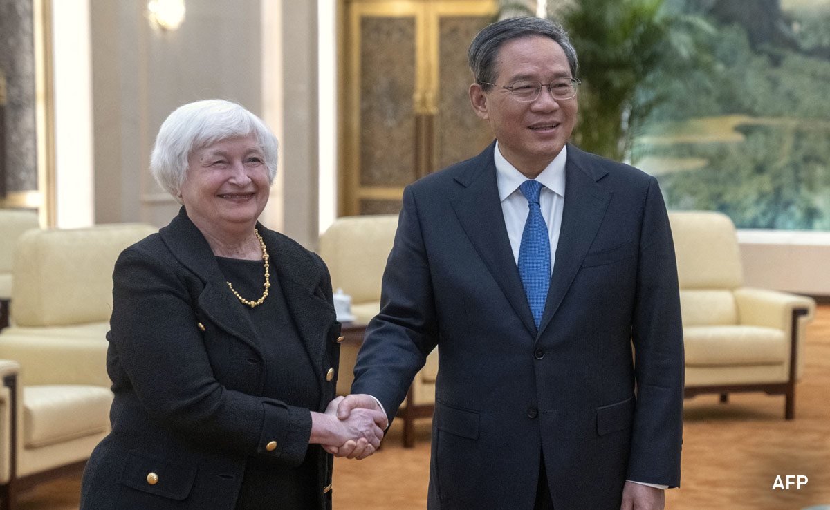 Not Seeking "Winner-Take-All" Competition: US Treasury Secretary In China