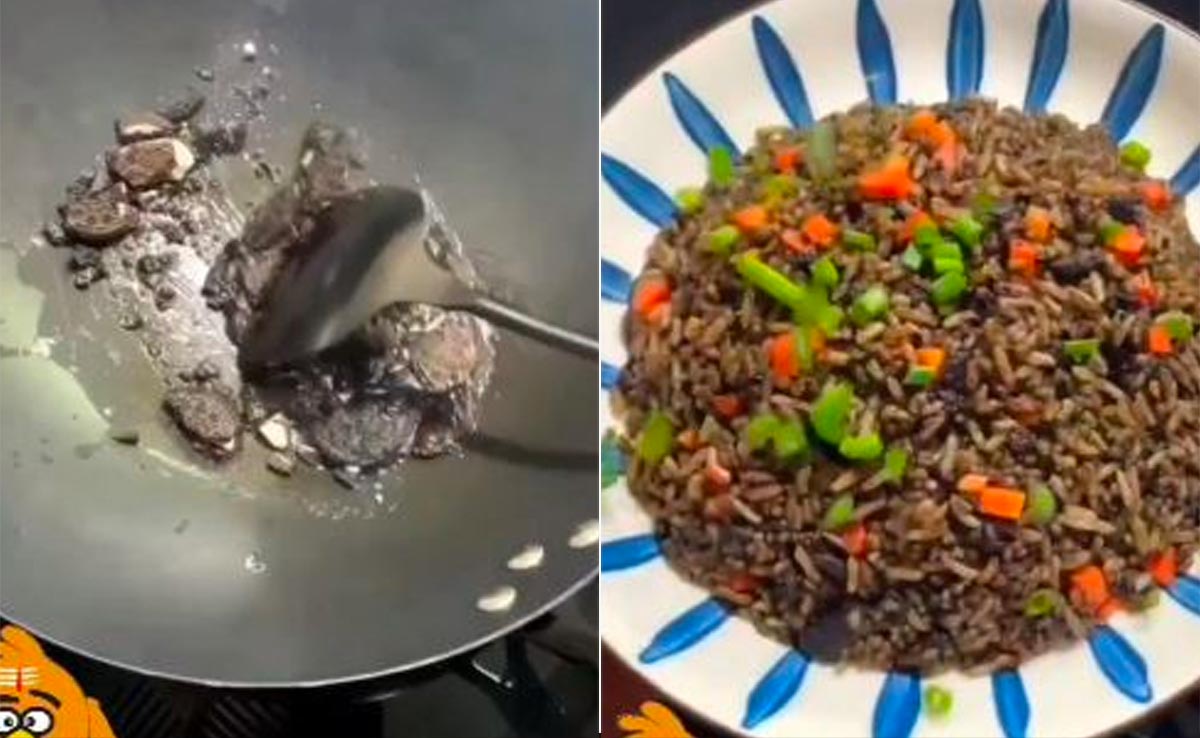 Watch: Viral Video Shows Making Of Oreo Fried Rice, Would You Try It?
