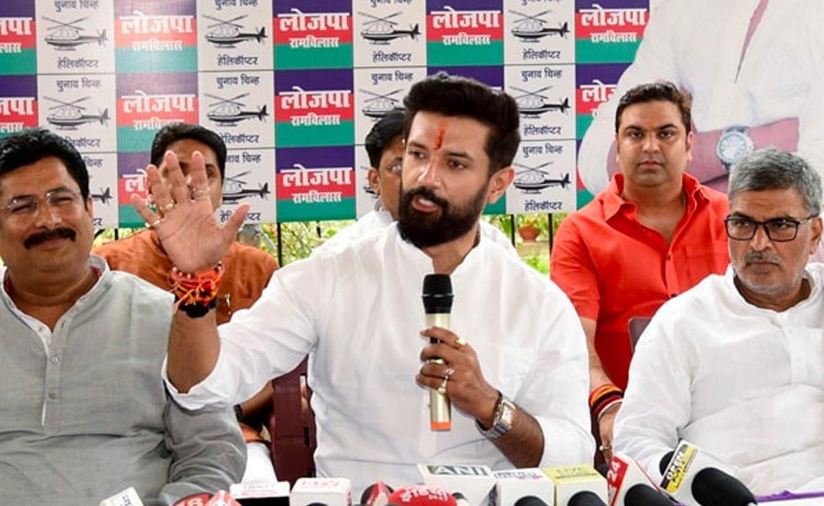 NDA Will Win All Lok Sabha Bihar Seats, I'll Contest Hajipur: Chirag Paswan