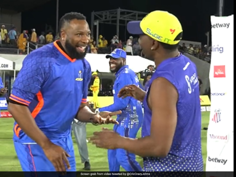 Watch: Hilarious Banter Between Kieron Pollard and Dwayne Bravo Leaves Fans In Awe