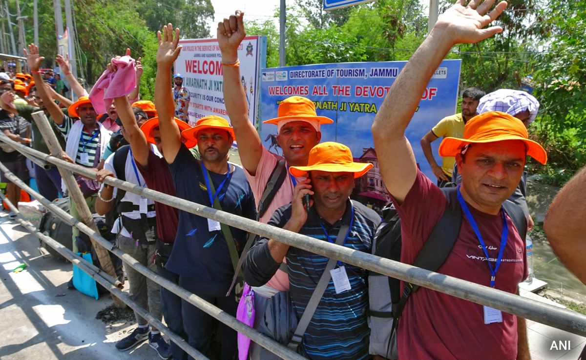 Amarnath Yatra Remains Suspended For 4th Consecutive Day From Jammu