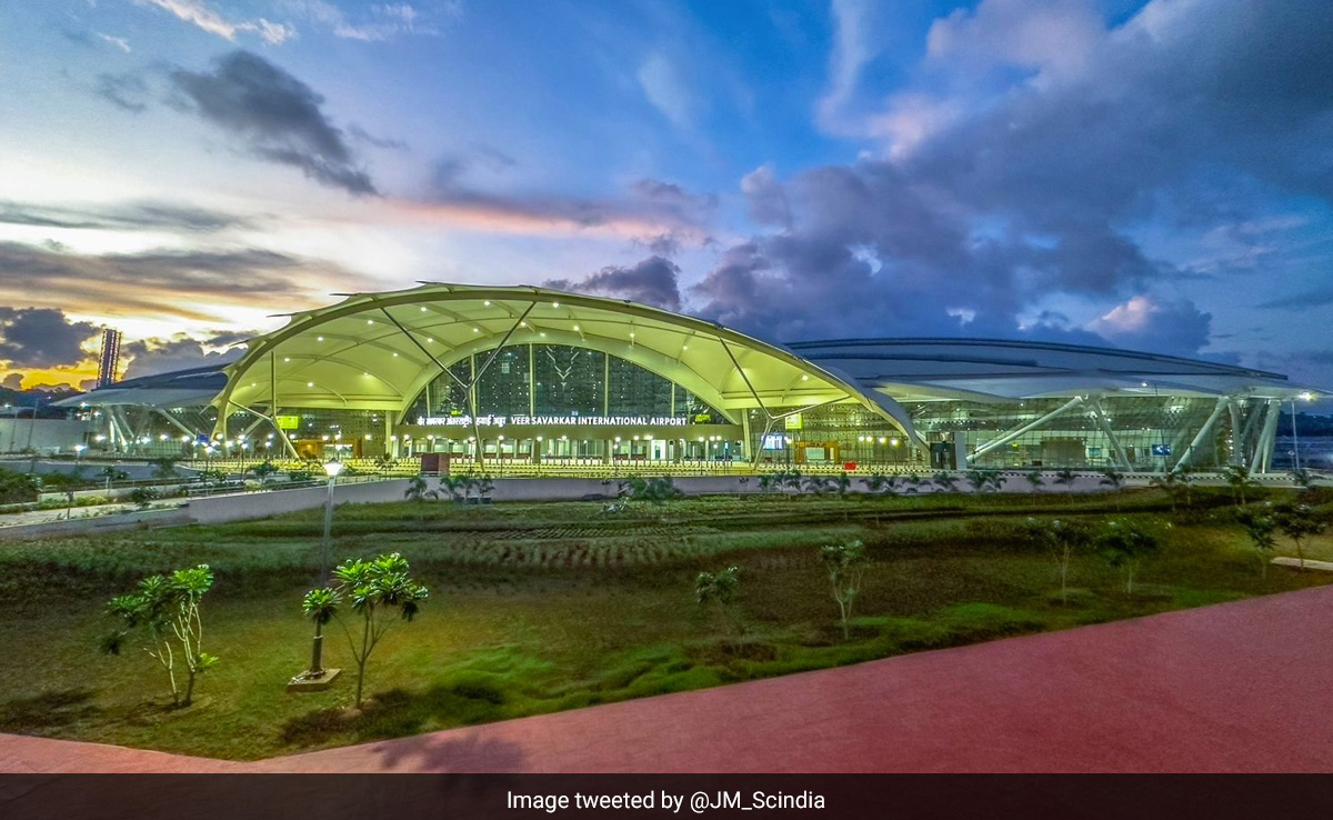 PM Modi Unveils New "Shell-Shaped" Terminal Building At Port Blair Airport. See Pics