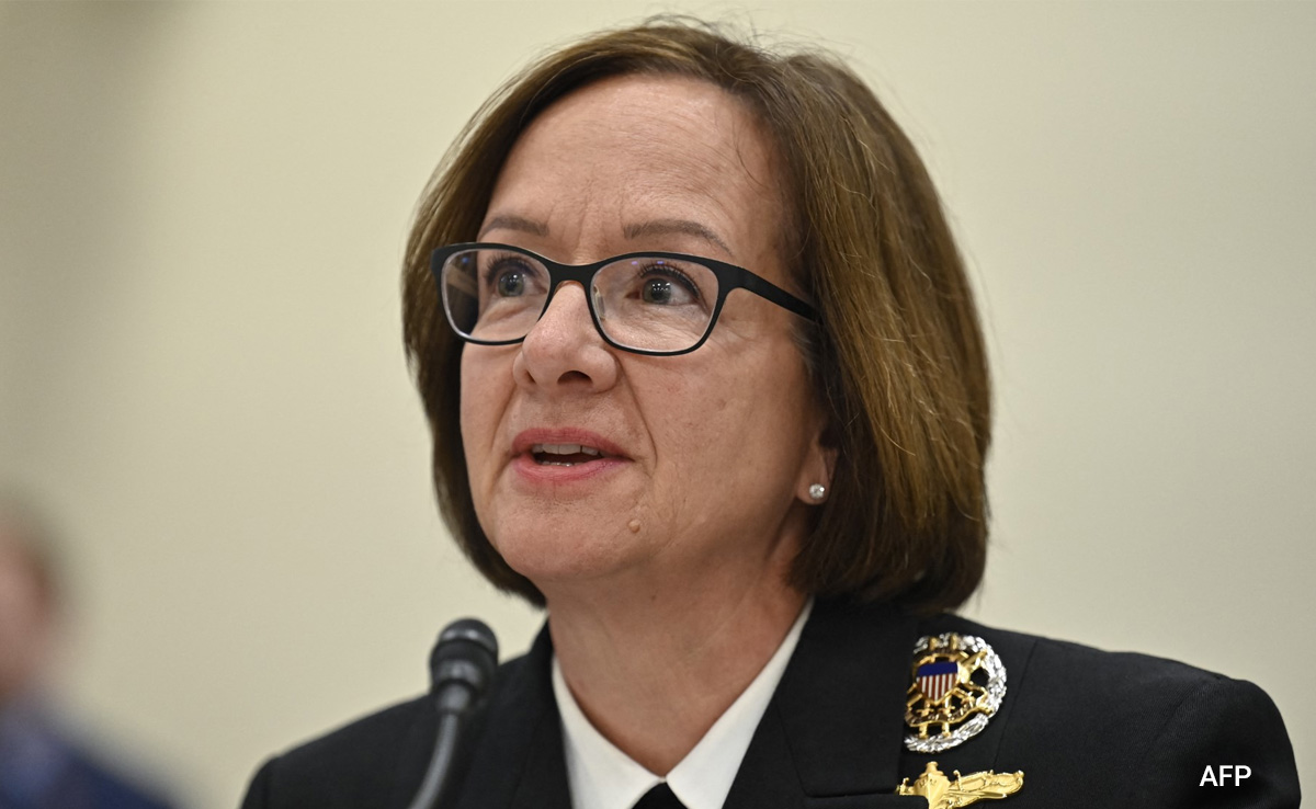 In A First For US Military, Biden Picks Female Admiral To Lead Navy
