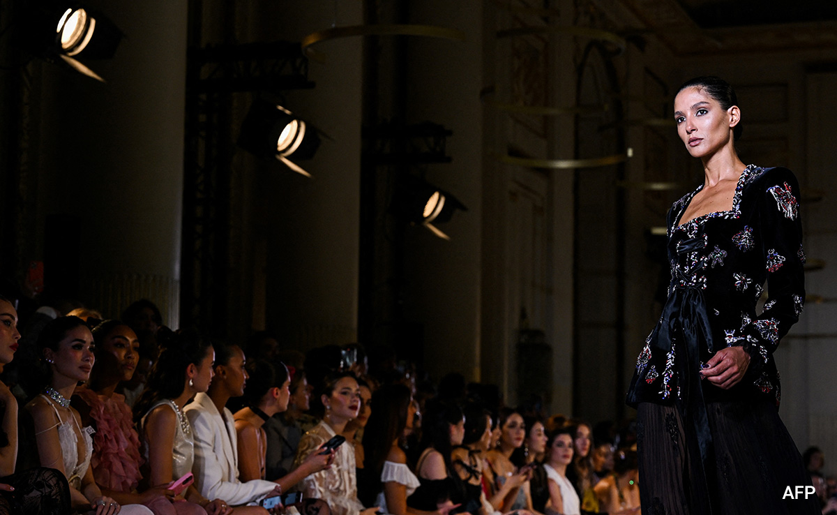 Saudi Designer At Paris Fashion Week Underlines Dramatic Shifts