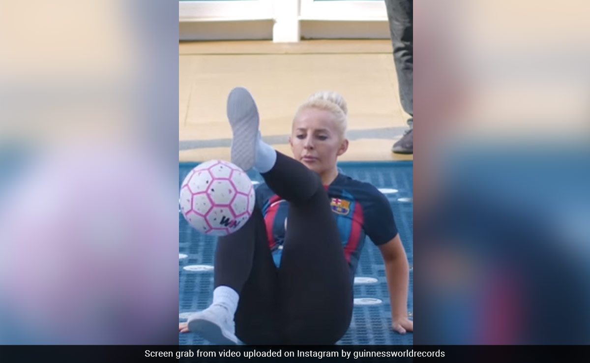 Video: British Freestyle Footballer Achieves Seventh Guinness World Record