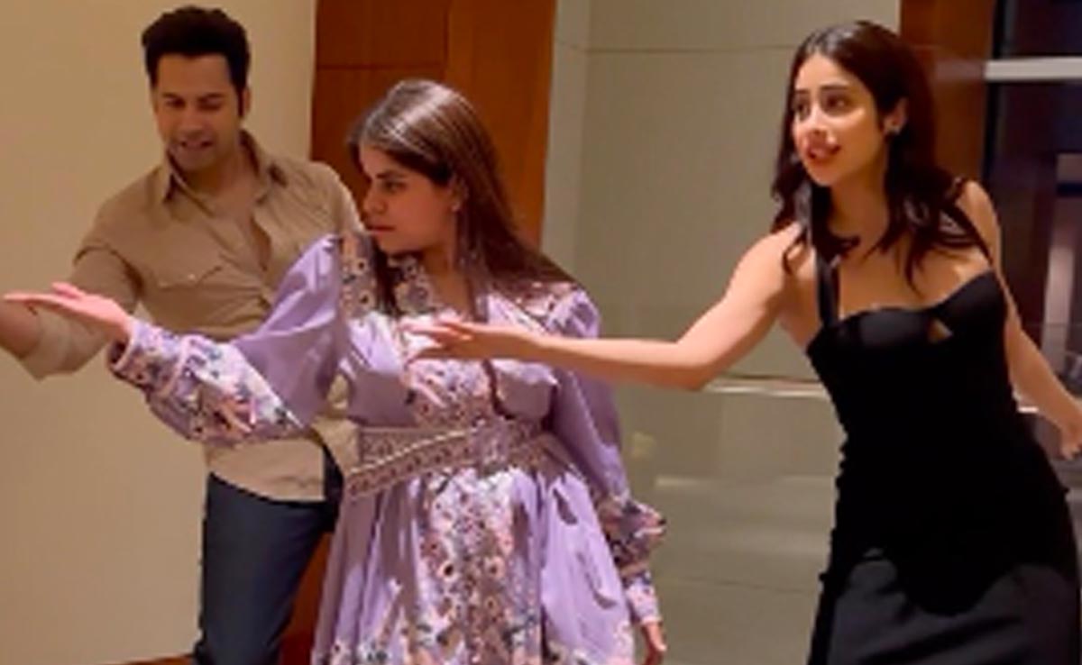 BRB, Still Laughing At Janhvi Kapoor, Varun Dhawan's "Chik Chik Zig Zig" Dance With Influencer Dharna