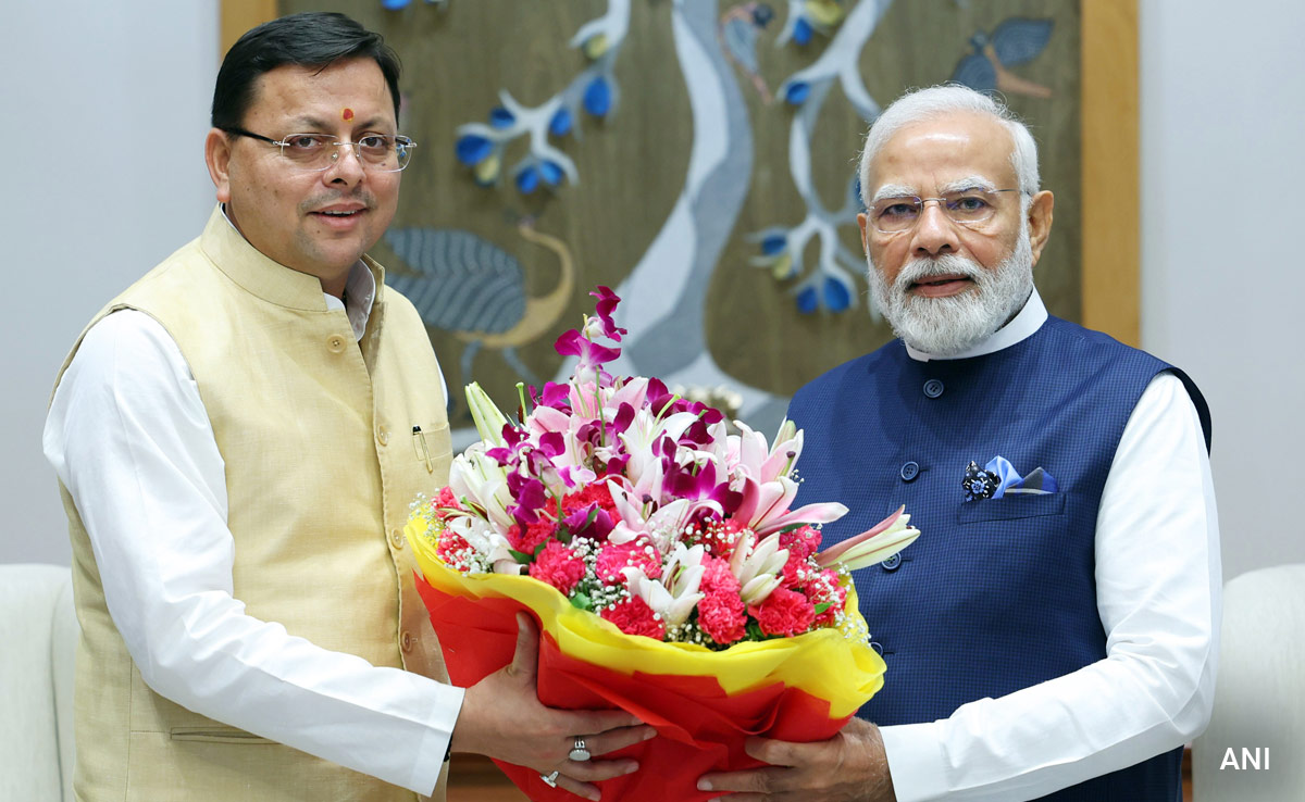 Uttarakhand Chief Minister Meets PM Modi Amid Push For Uniform Civil Code In State
