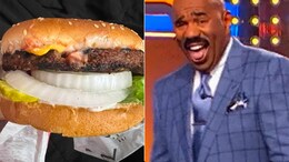 Steve Harvey Found His Burger Lookalike. Don&rsquo;t Believe Us? Check This Viral Post