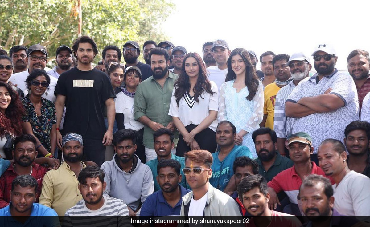 Shanaya Kapoor Wraps Up First Schedule Of Mohanlal's Pan-India Film <i>Vrushabha</i>