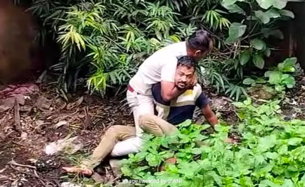 मेडिकल के लिए ले जाने के दौरान बदमाश ने की हिरासत से फरार होने की कोशिश, पुलिस ने धर दबोचा