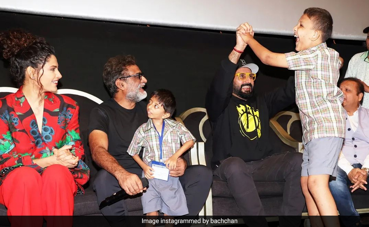 Abhishek Bachchan Shares "Priceless" Reactions Of Specially-Abled Children To <i>Ghoomer</i>
