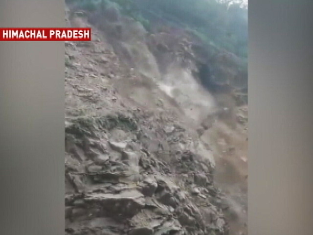 Heavy Rain In Himachal Pradesh Triggers Landslides In Several Areas