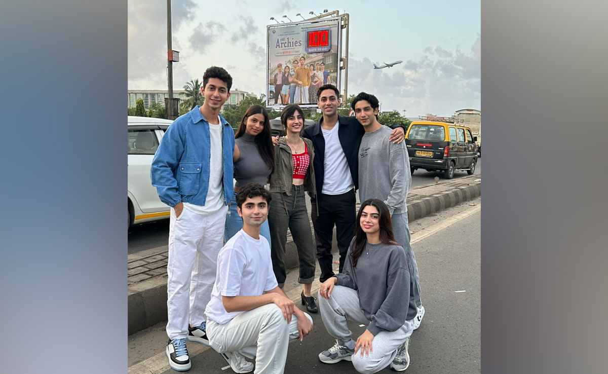<i>The Archies</i> Countdown: How Suhana Khan, Agastya Nanda, Khushi Kapoor And Others Announced The Release Date