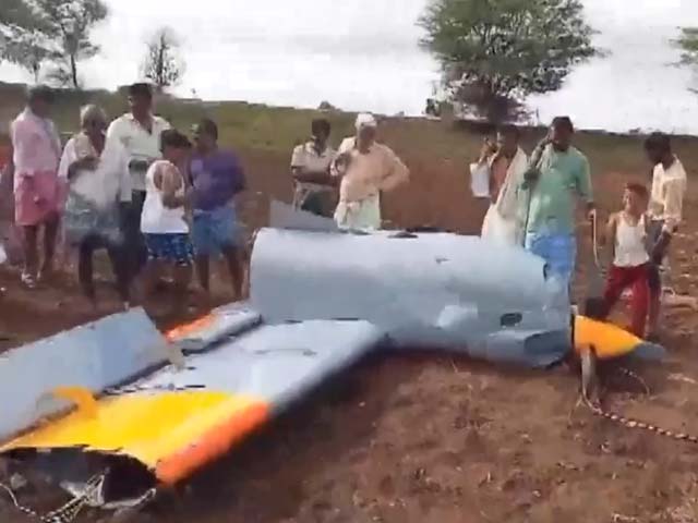 Video: DRDO Drone Crashes During Trial In Karnataka's Chitradurga