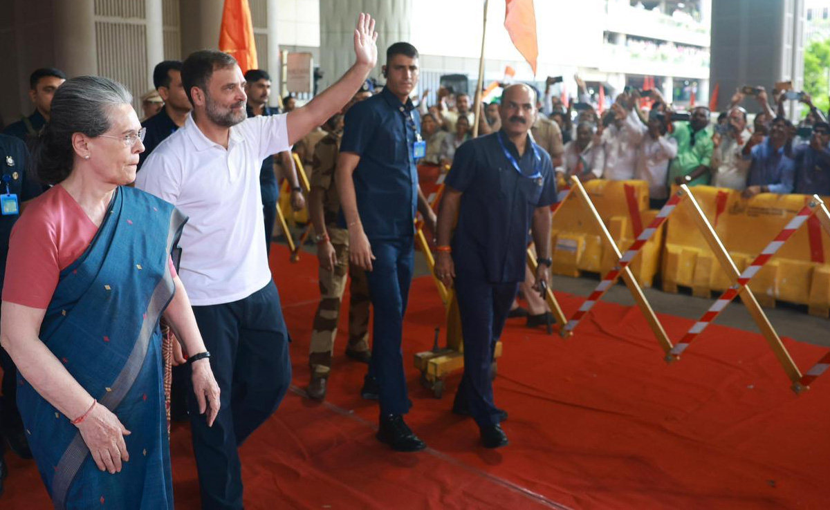 INDIA Alliance Meeting Mumbai Highlights: Sonia Gandhi Arrives With Son Rahul